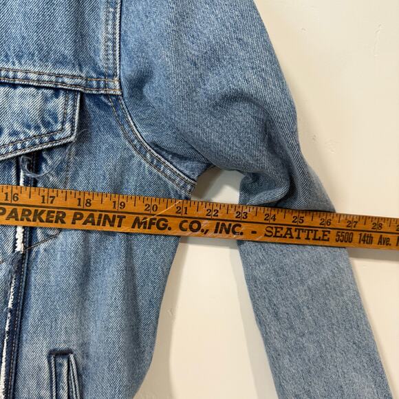 Levi's Men's Trucker Jean Jacket Blue Denim Medium - Picture 4 of 7